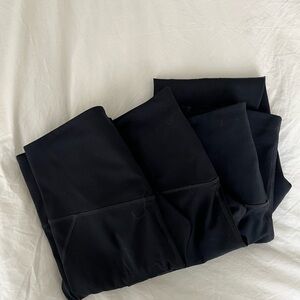 Girlfriend Collective Midnight Black Leggings